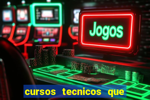 cursos tecnicos que mais empregam na bahia